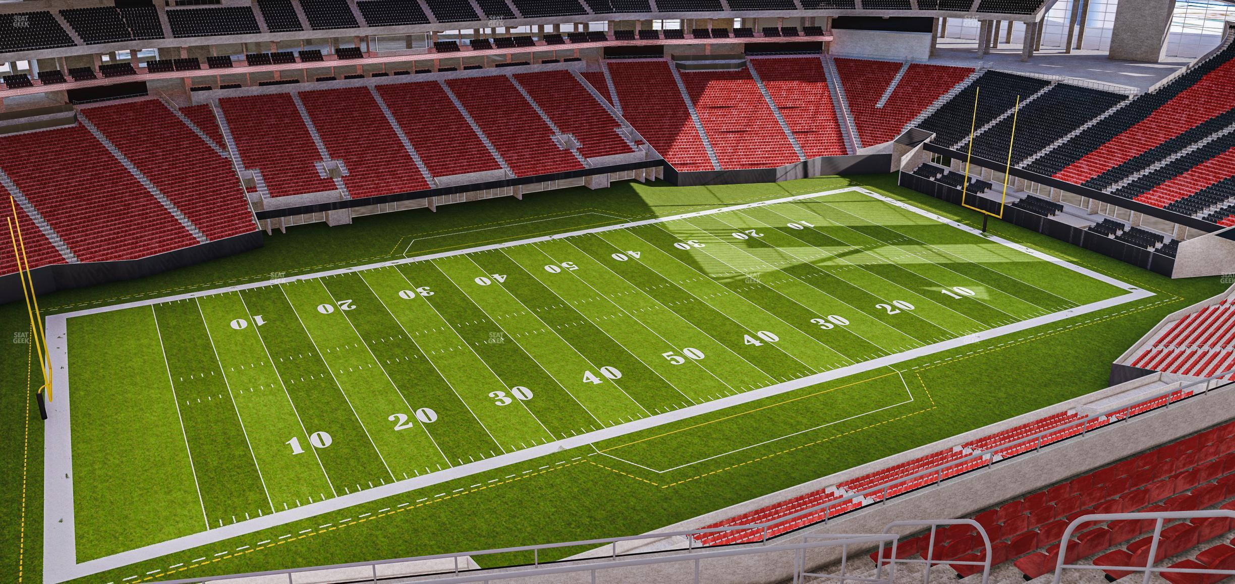 Seating view for Mercedes-Benz Stadium Section 315