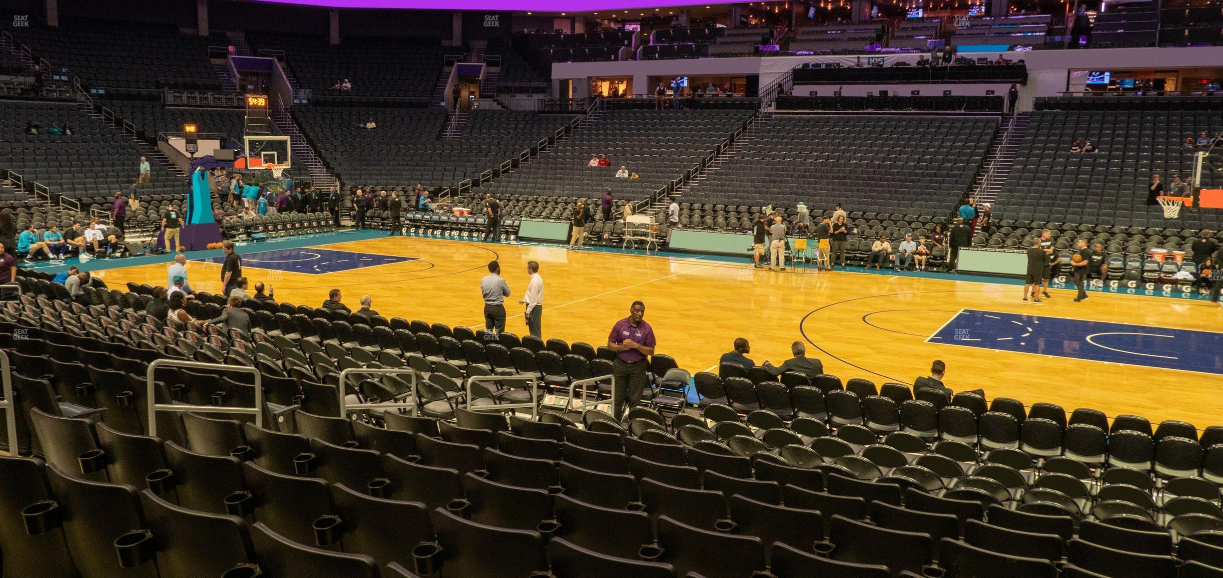 Seating view for Spectrum Center Section 113