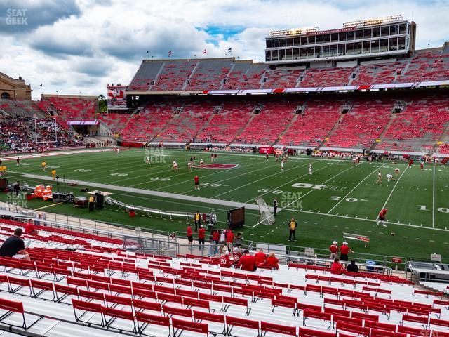 Seating view for Camp Randall Stadium Section R