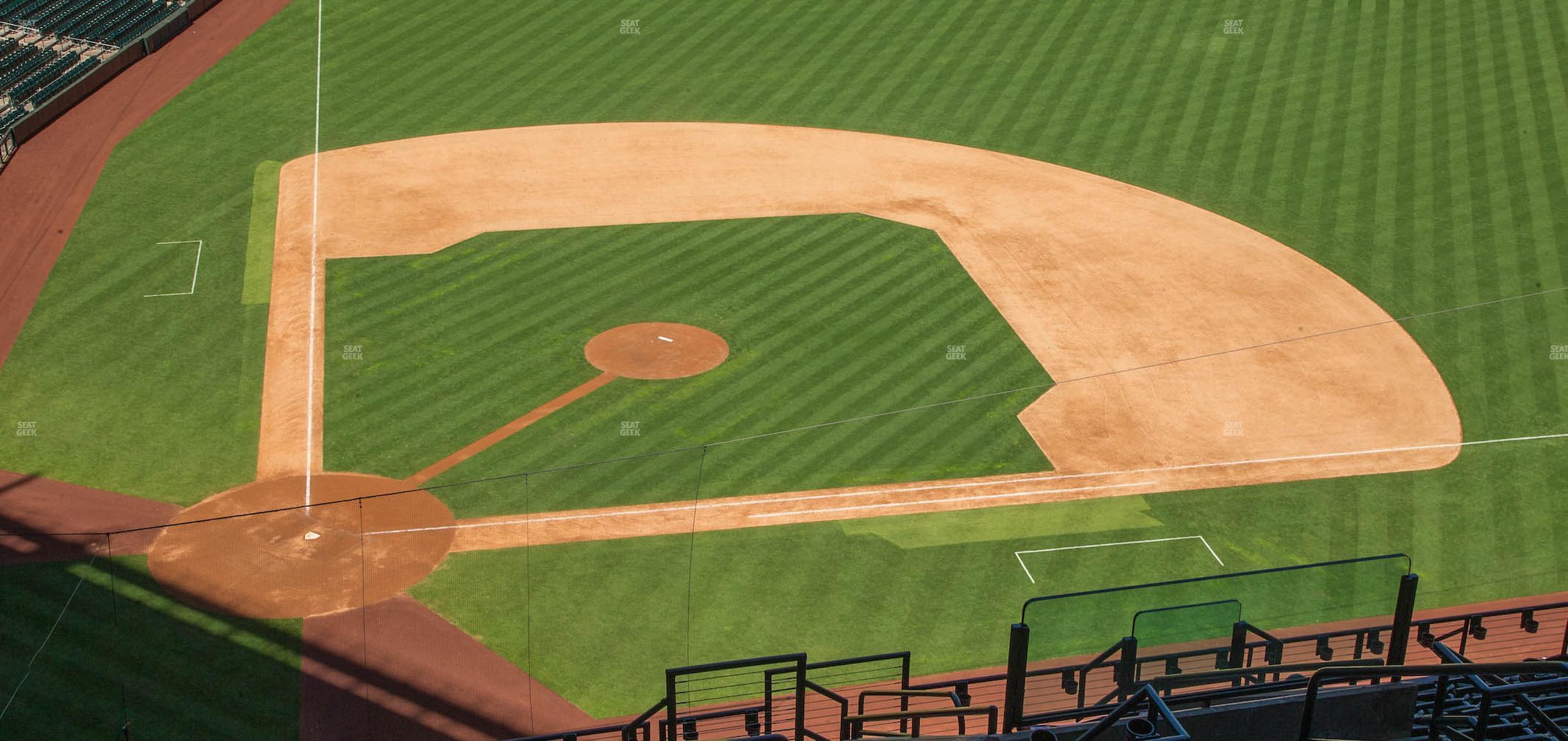 Seating view for Chase Field Section 312