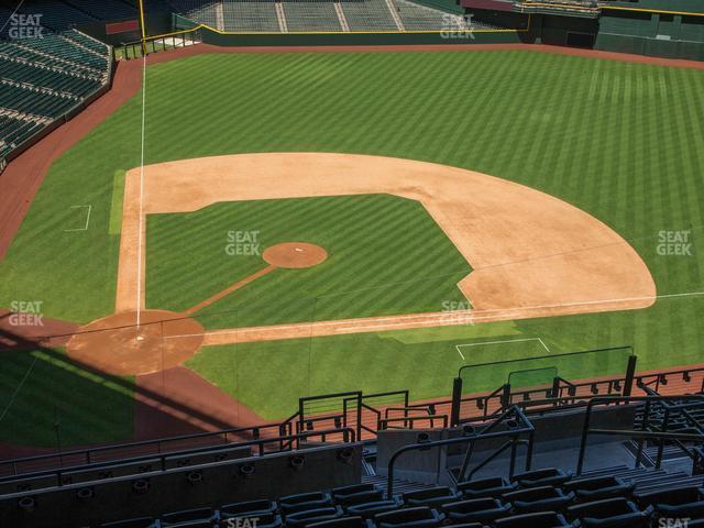 Seating view for Chase Field Section 312