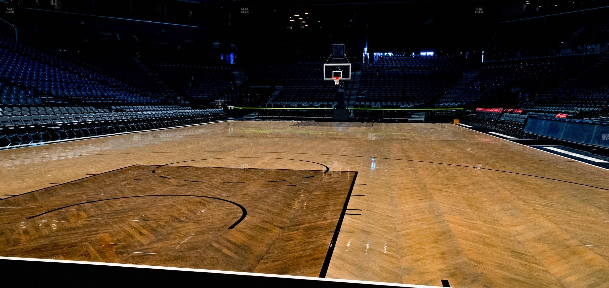 Seating view for Barclays Center Section Floor 16 W