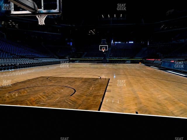 Seating view for Barclays Center Section Floor 16 W