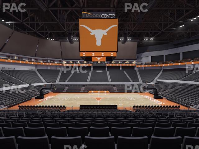 Seating view for Moody Center ATX Section 107