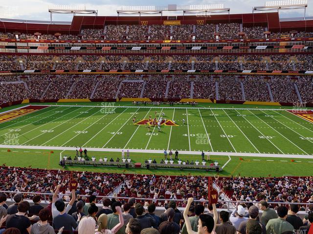 Seating view for Northwest Stadium Section 321