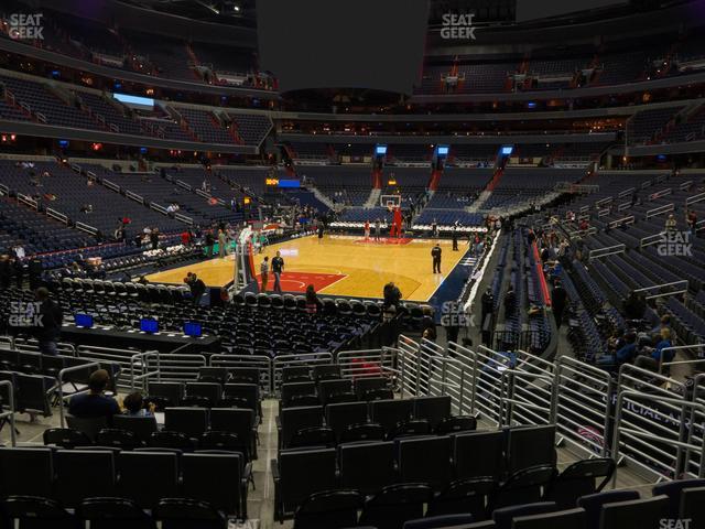 Seating view for Capital One Arena Section 107