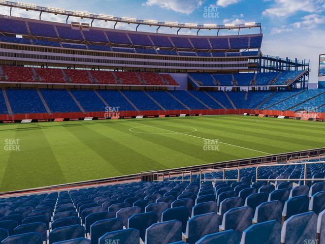 Seating view for Gillette Stadium Section 112