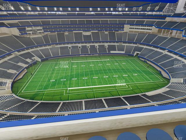 Seating view for SoFi Stadium Section 442