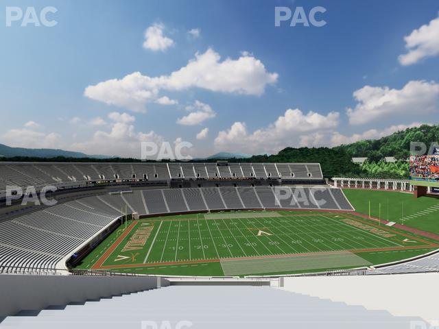 Seating view for Scott Stadium Section 509