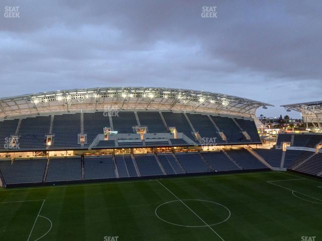 Seating view for BMO Stadium Section Sunset Deck Suite 9