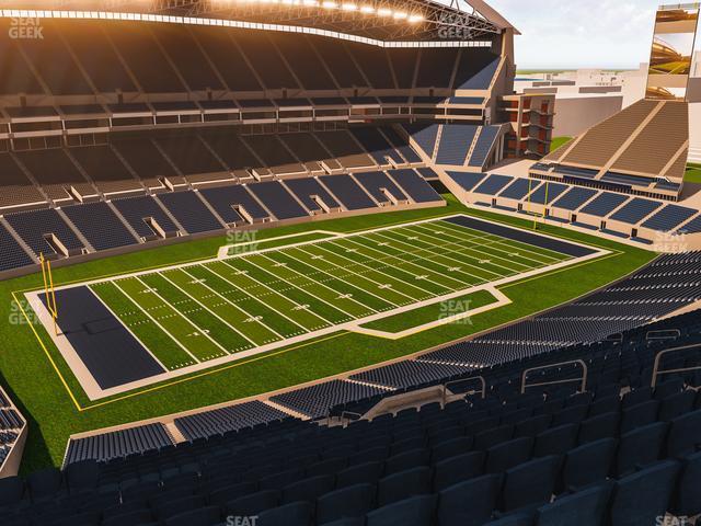 Seating view for Lumen Field Section 314