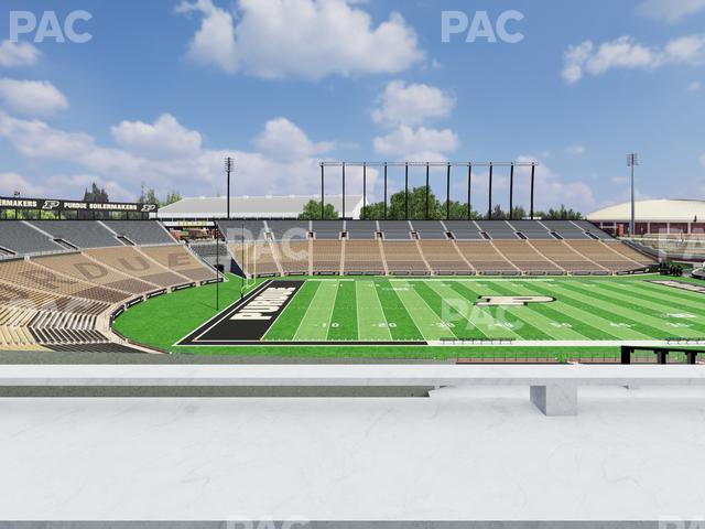 Seating view for Ross Ade Stadium Section Shively Club Terrace 1