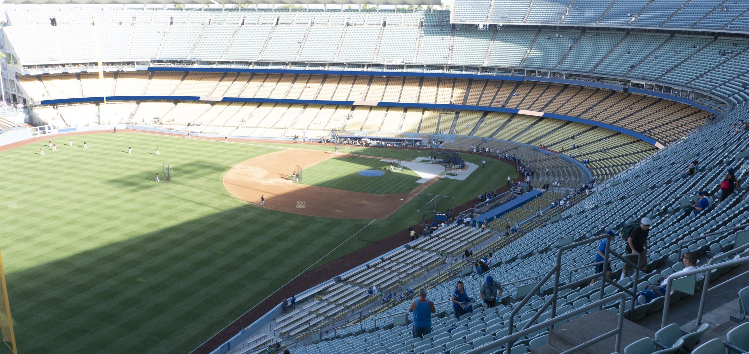 Seating view for Dodger Stadium Section 49 Rs