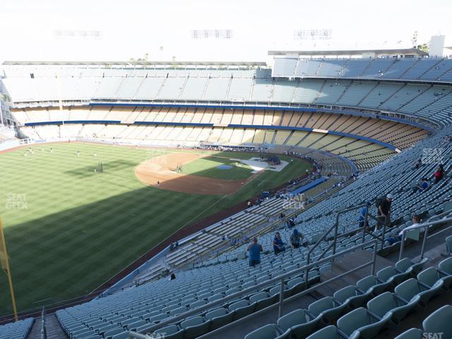 Seating view for Dodger Stadium Section 49 Rs