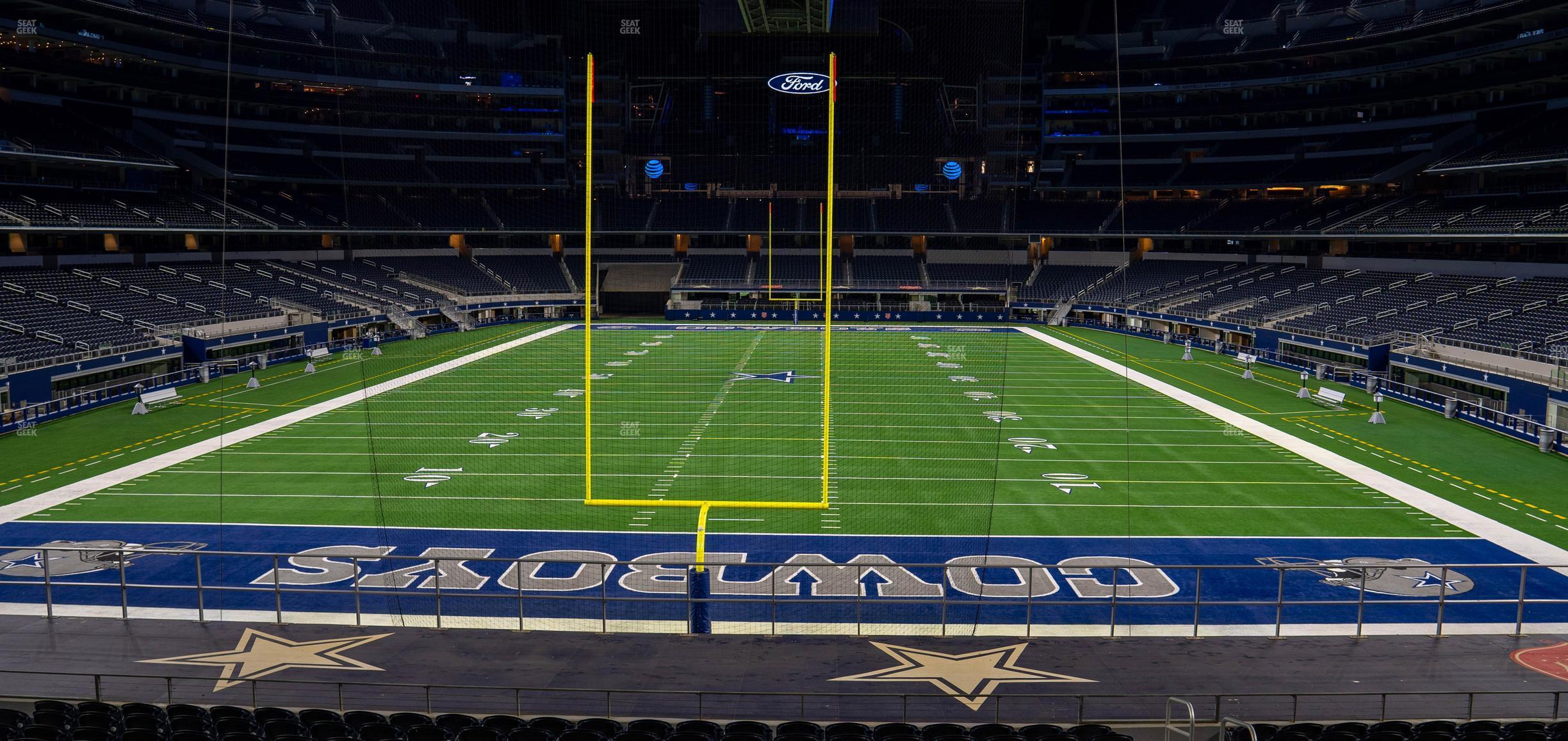 Seating view for AT&T Stadium Section Hall Of Fame Suite 240