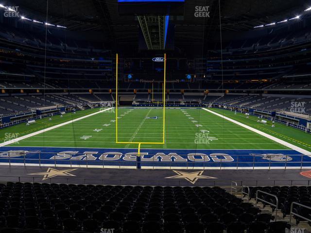 Seating view for AT&T Stadium Section Hall Of Fame Suite 240