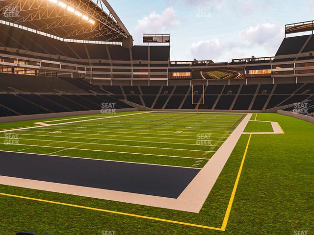 Seating view for Lumen Field Section 145