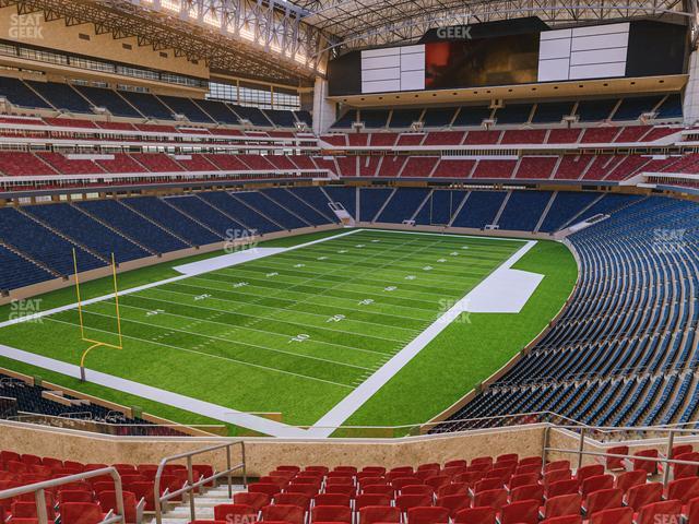 Seating view for NRG Stadium Section 319