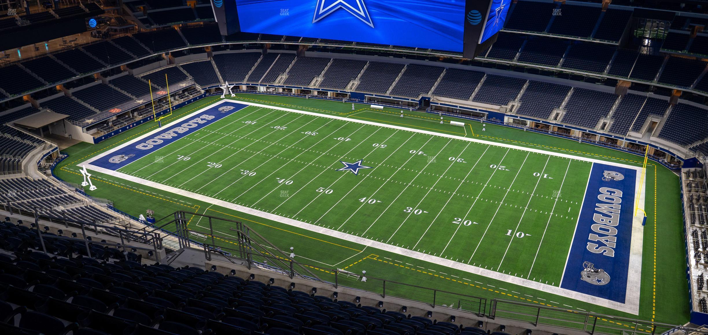 Seating view for AT&T Stadium Section 439