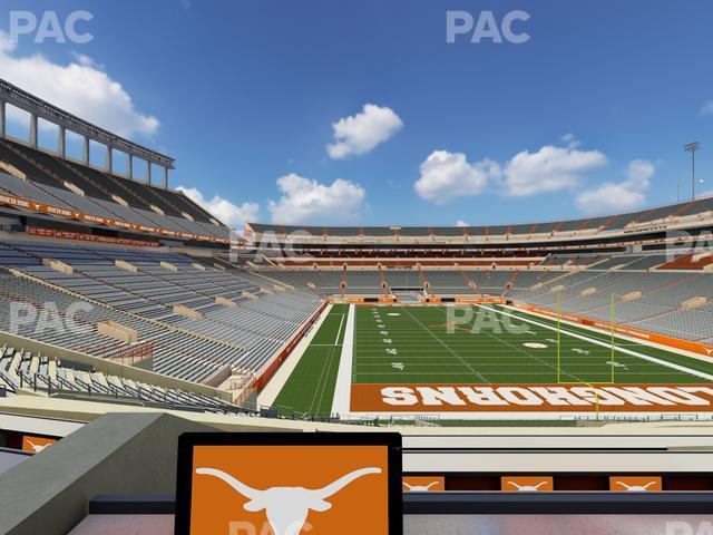 Seating view for Darrell K Royal - Texas Memorial Stadium Section 38 B