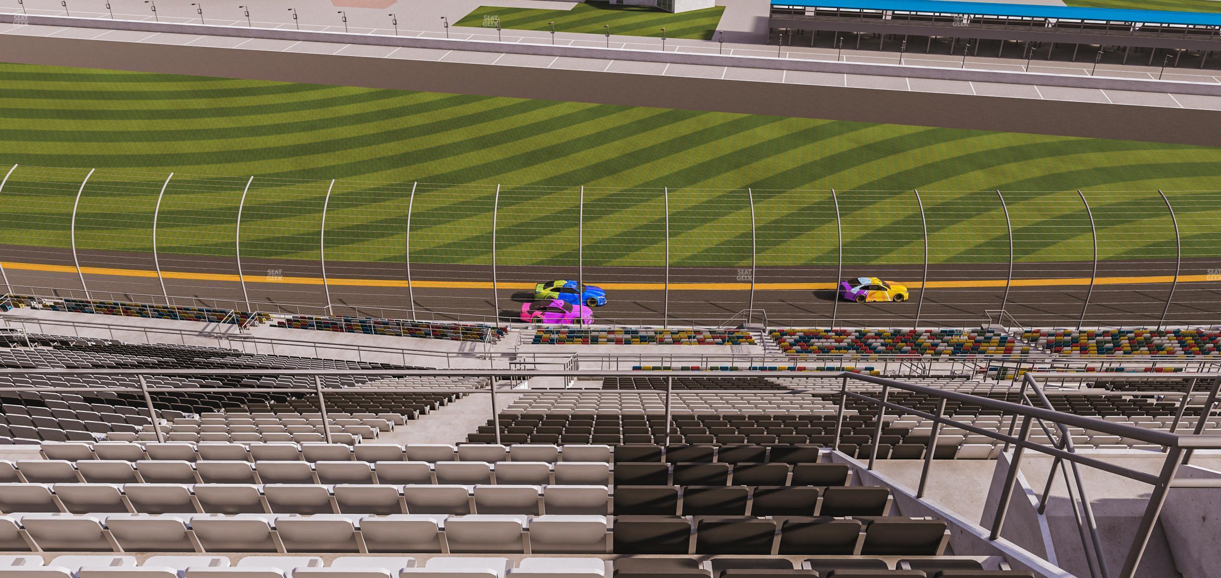 Seating view for Daytona International Speedway Section 458