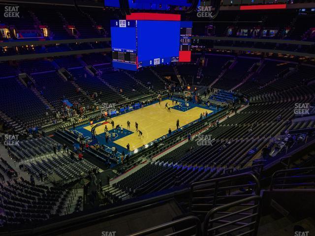 Seating view for Wells Fargo Center Section 210