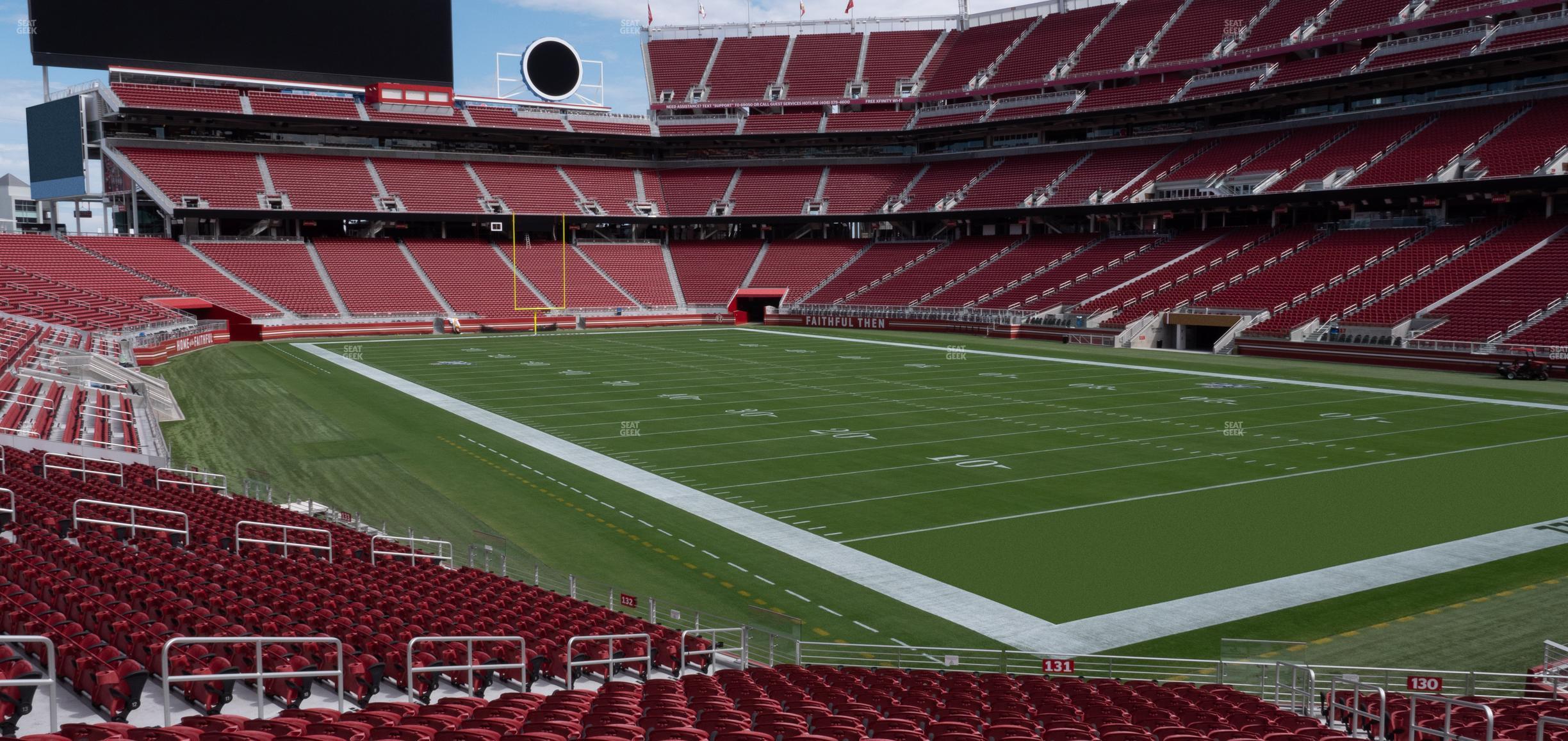 Seating view for Levi's Stadium Section 131