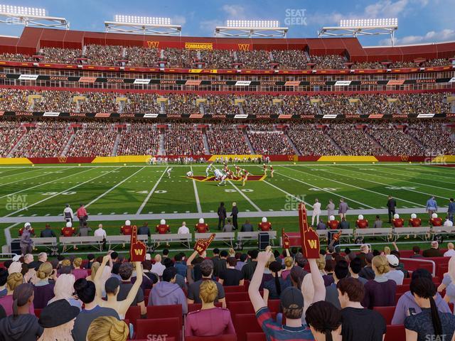 Seating view for Northwest Stadium Section 101