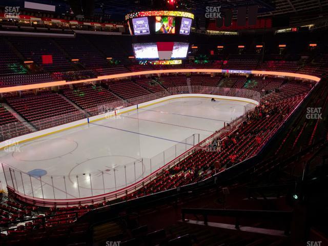 Seating view for Scotiabank Saddledome Section 208