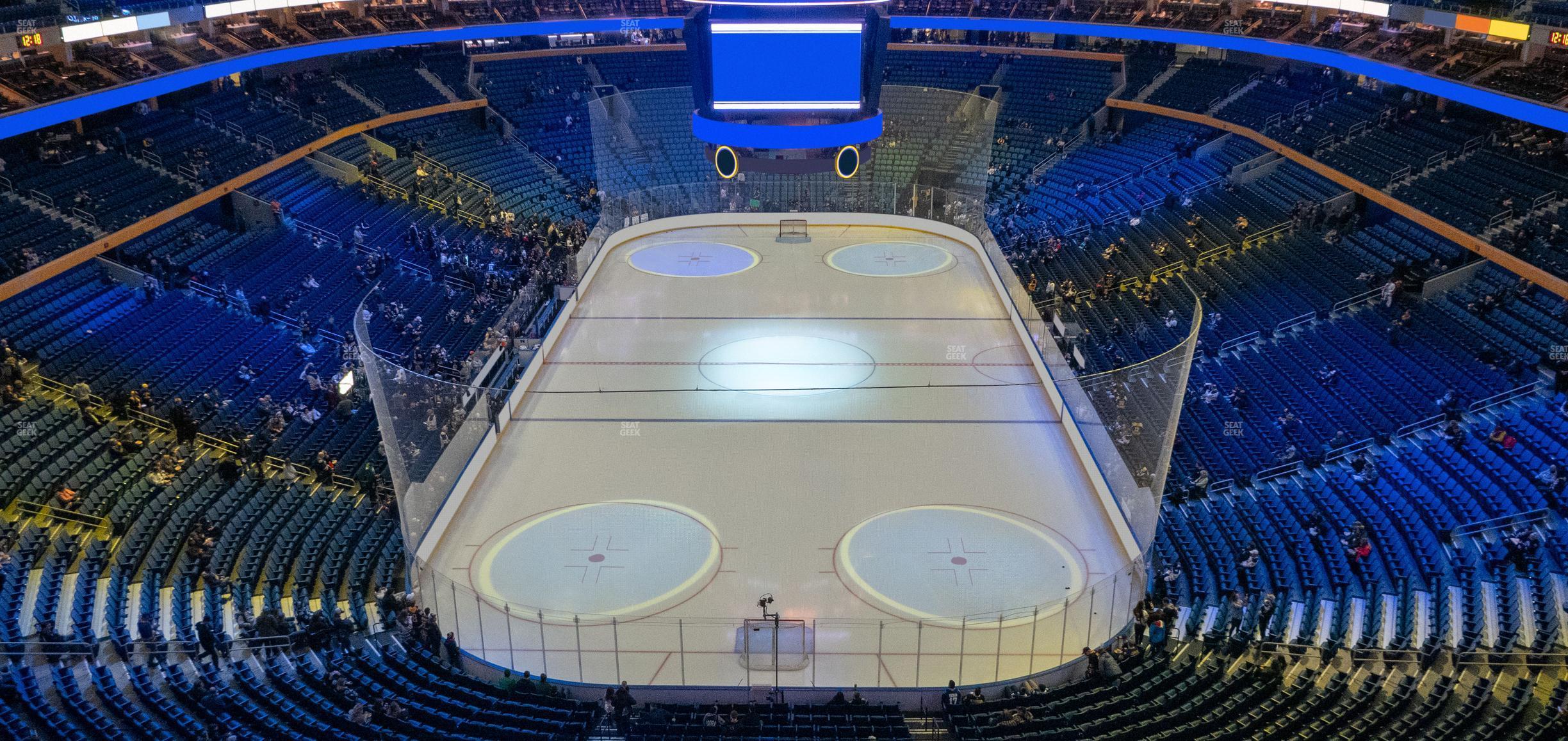 Seating view for KeyBank Center Section 327