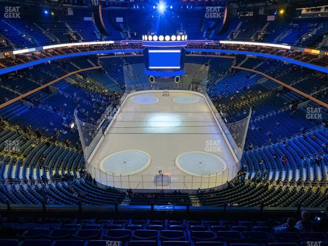 Seating view for KeyBank Center Section 327