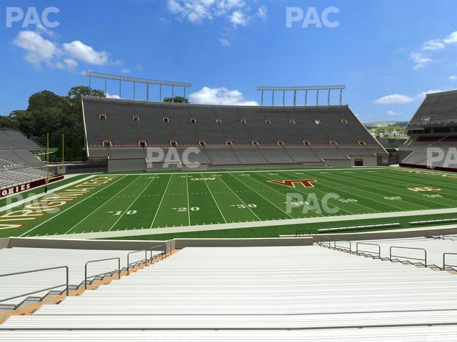 Seating view for Lane Stadium Section 113