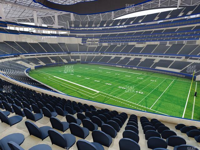 Seating view for SoFi Stadium Section 200