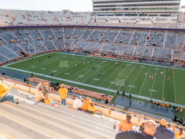 Seating view for Neyland Stadium Section Aa