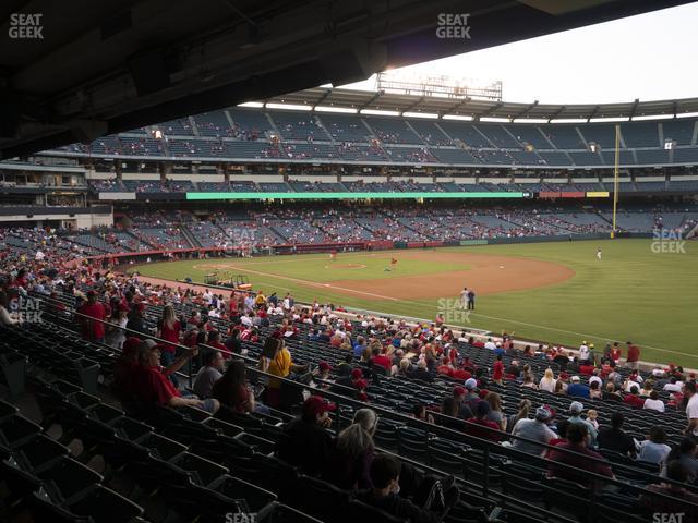 Seating view for Angel Stadium of Anaheim Section 227