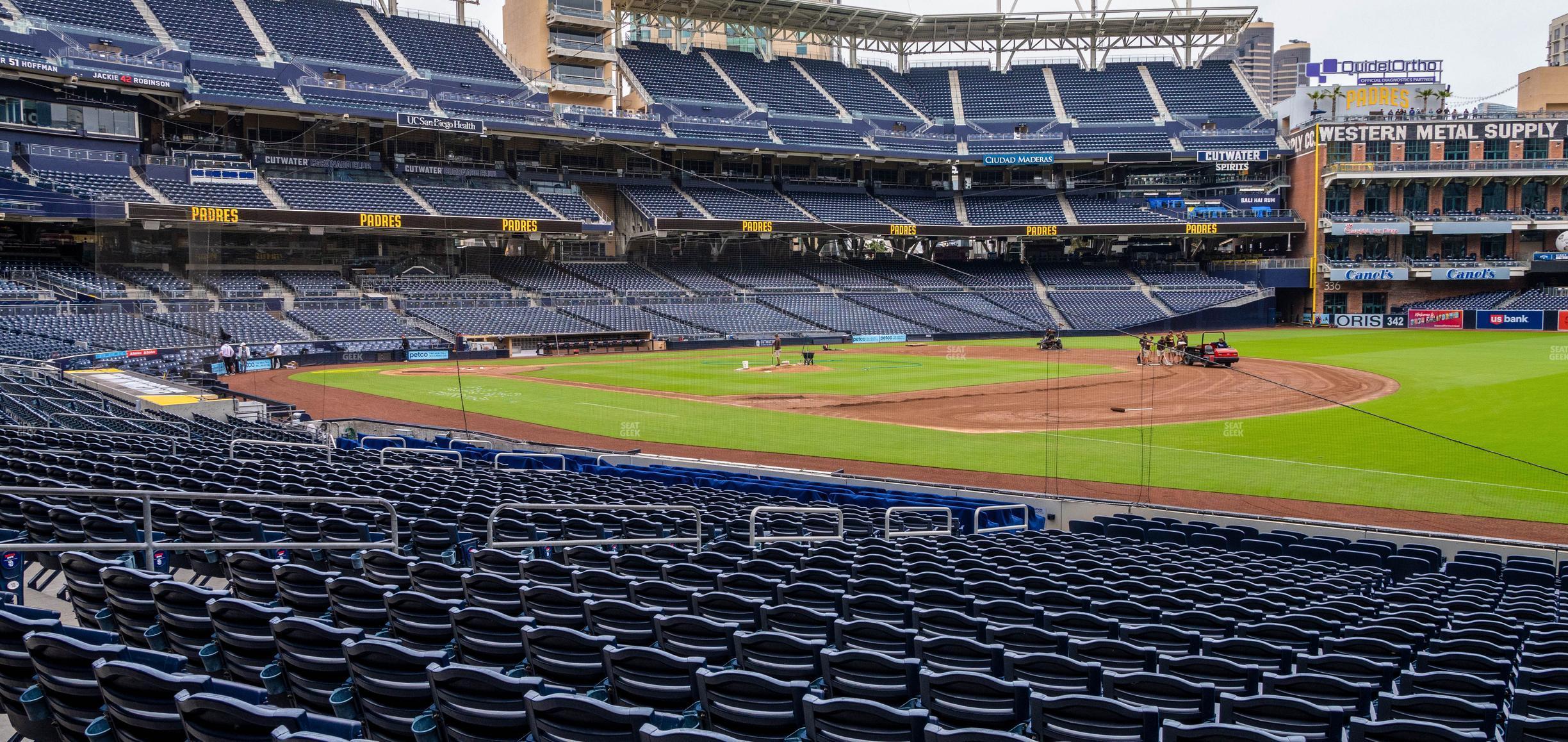 Seating view for Petco Park Section 115