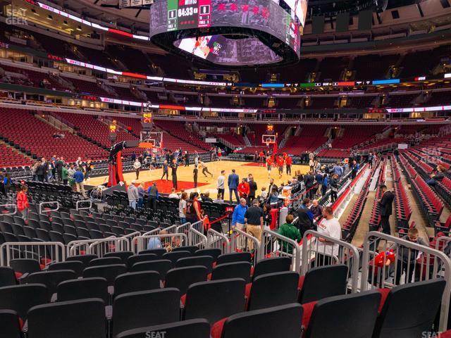 Seating view for United Center Section 104