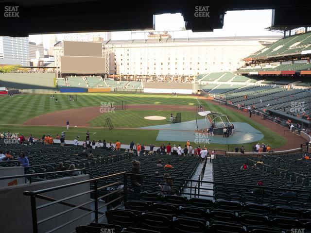 Seating view for Oriole Park at Camden Yards Section 47