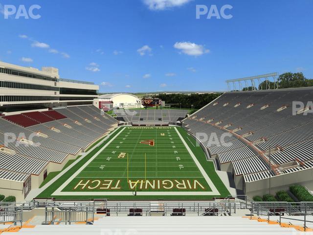 Seating view for Lane Stadium Section 505