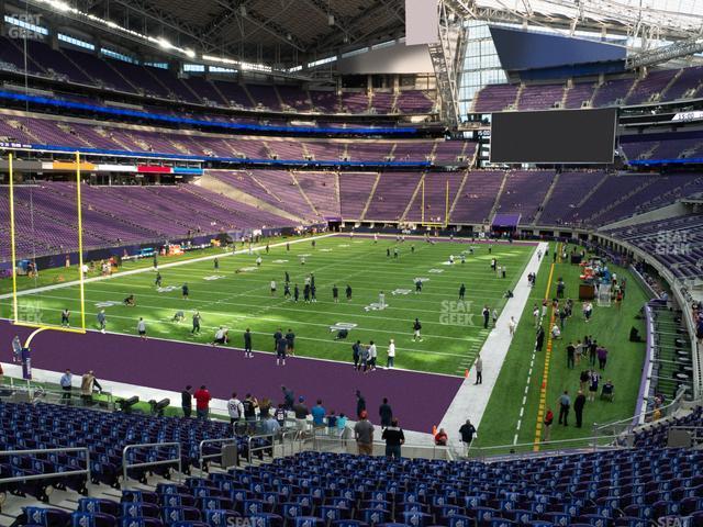 Seating view for U.S. Bank Stadium Section 138