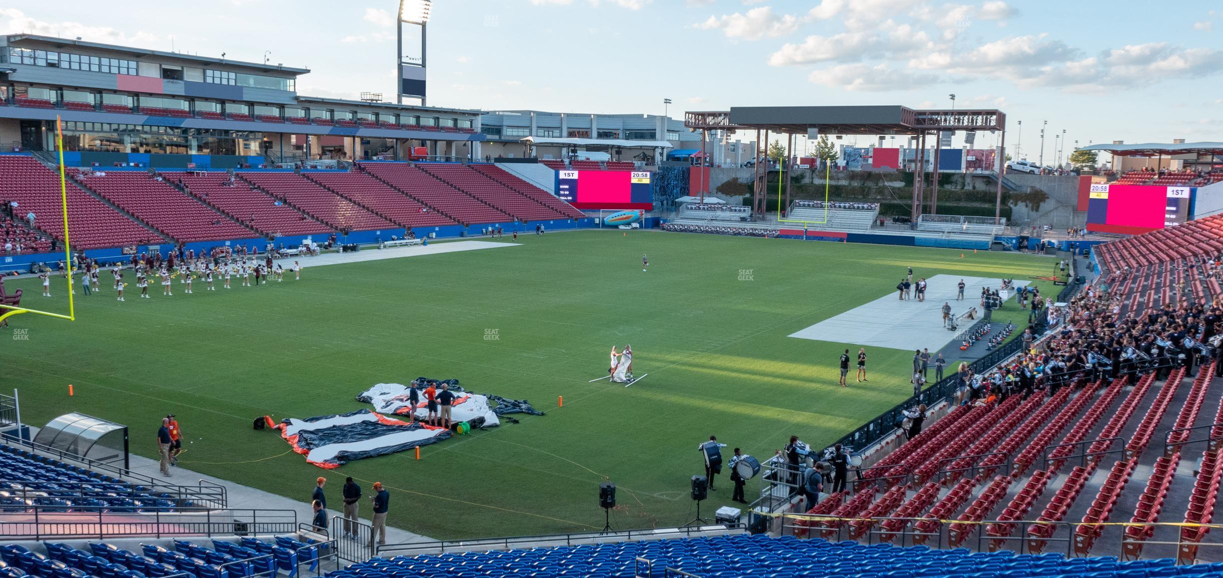 Seating view for Toyota Stadium Section 120