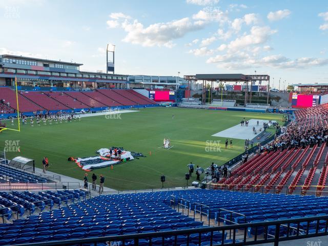 Seating view for Toyota Stadium Section 120