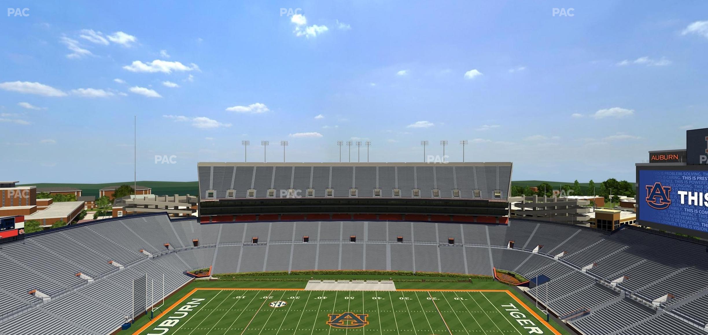 Seating view for Jordan-Hare Stadium Section 55