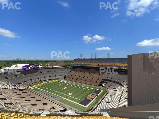 Seating view for Tiger Stadium Section 610