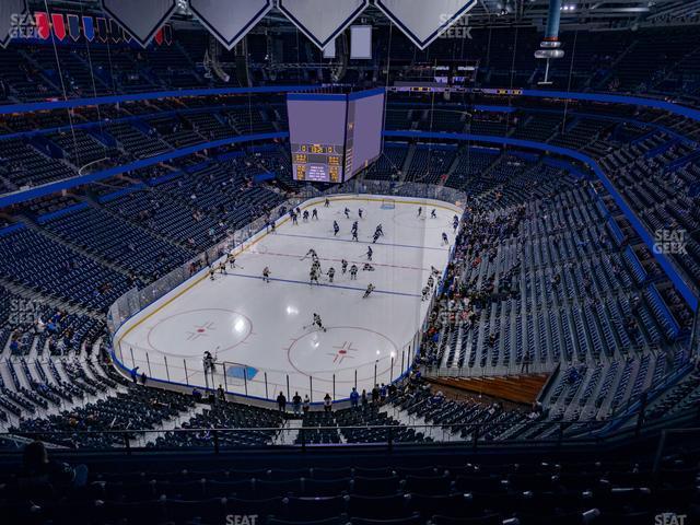 Seating view for Amalie Arena Section 307