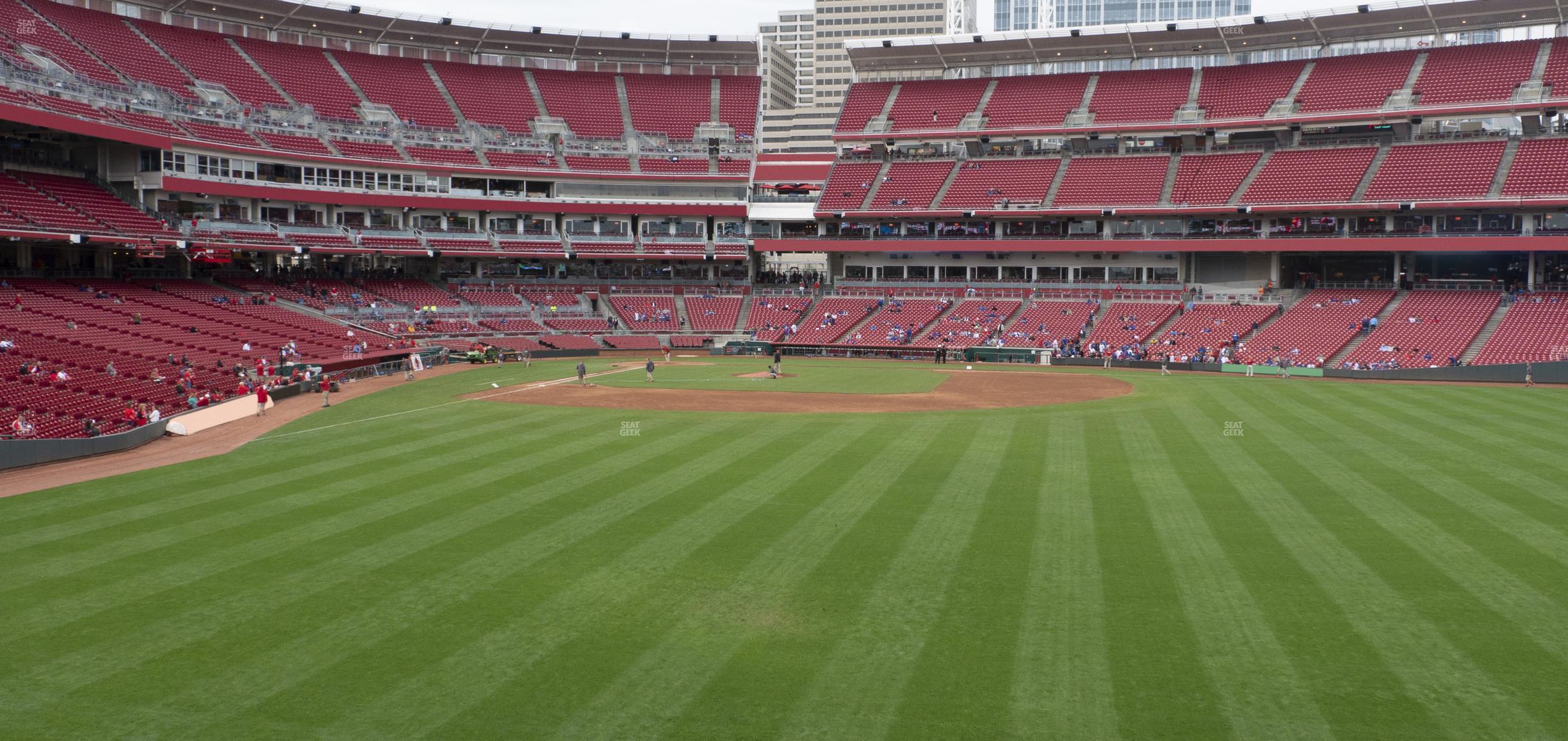 Seating view for Great American Ball Park Section 142