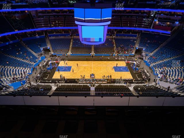 Seating view for Kia Center Section 209