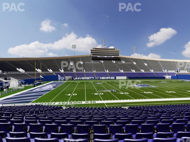 Seating view for Simmons Bank Liberty Stadium Section Box 122