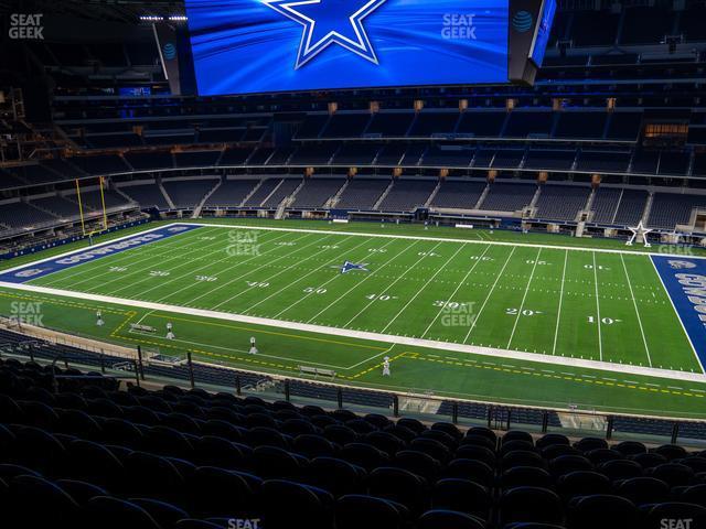 Seating view for AT&T Stadium Section C 308