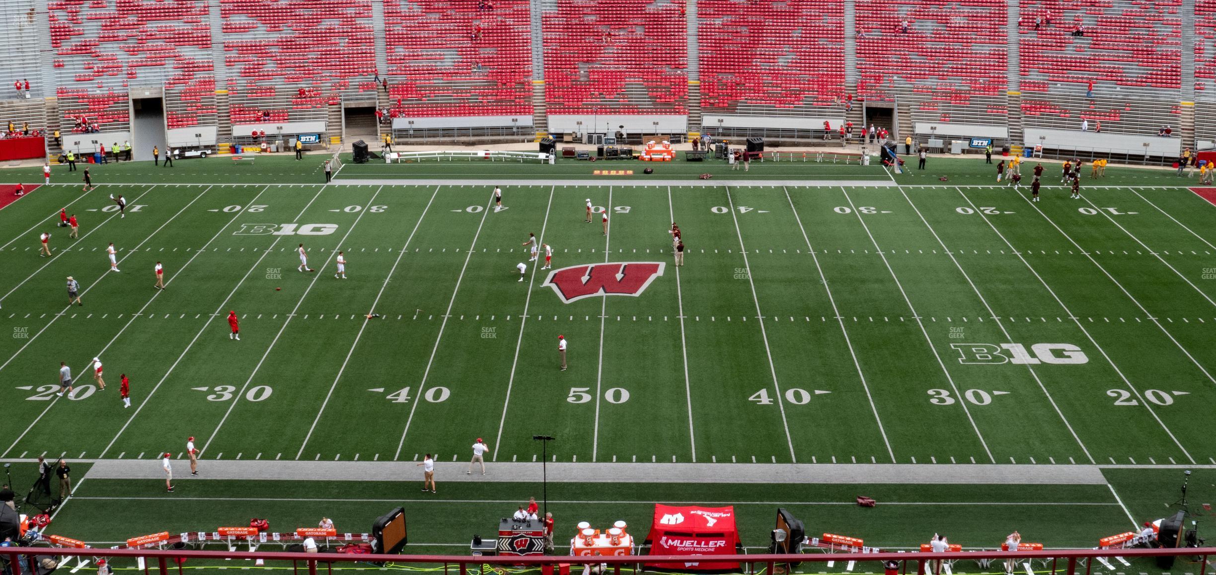 Seating view for Camp Randall Stadium Section Ff